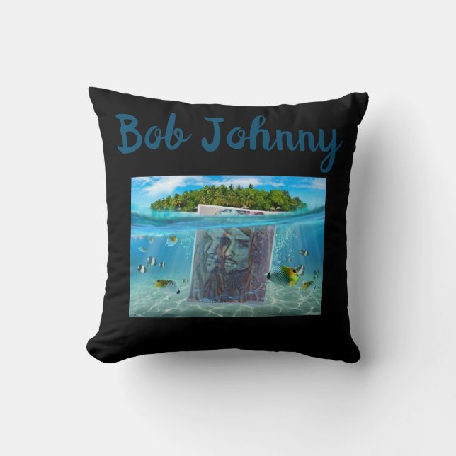 Almofada Bob Johnny bank sierkussen (Frente)