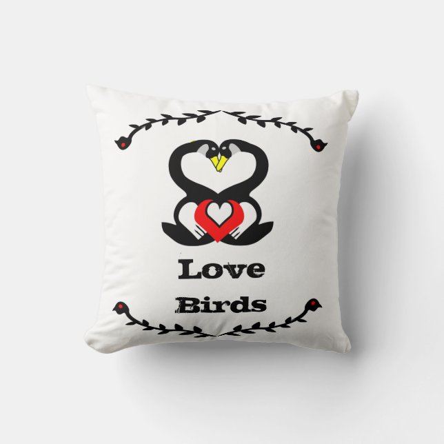 Almofada Bobo Ganso Goose Love Birds (Frente)