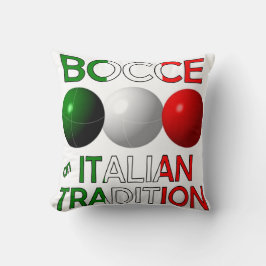 Almofada Bocce uma Tradição Italiana