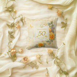 Almofada Bodas de Ouro de 50 anos de Casamento