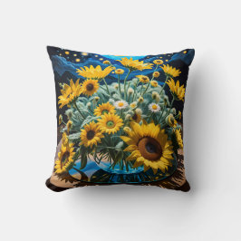 Almofada Bodegón Flores y Noche 1 - 001