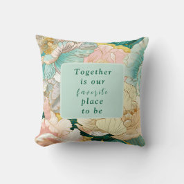 Almofada Bohemian Floral Wedding