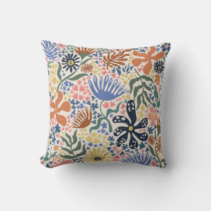 Almofada Boho Beige Botânico