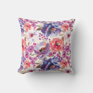 Almofada BoHo Chic Floral Design