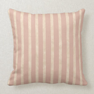 Almofada Boho Dusty Blush Pink e Grelhas de Creme