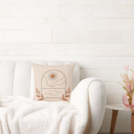Almofada Boho Earth Tones Throw Pillows