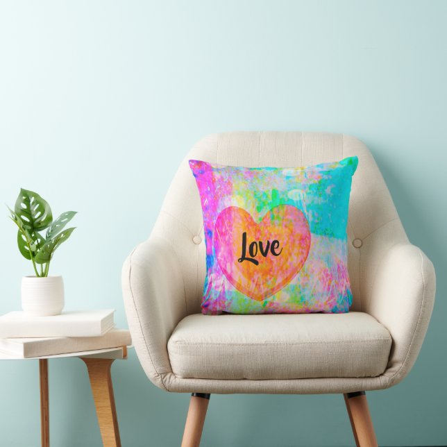 Almofada Boho Heart Collage (Cadeira)