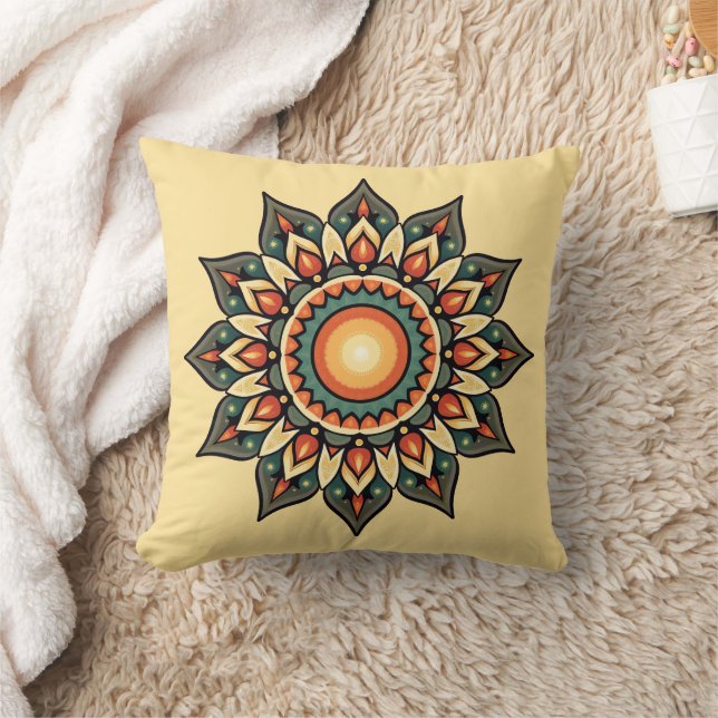 Almofada Boho Mandala (Cobertor)