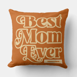 Almofada Boho Melhor Mãe Já Personalizada Dia de as mães