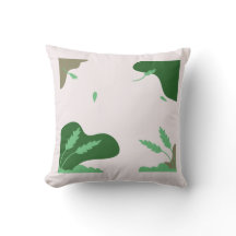 Boho Minimalist Throw Pillow – 16x16 Modern Decora