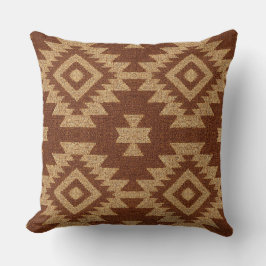 Almofada Boho Navajo Tribal Throw Pillow