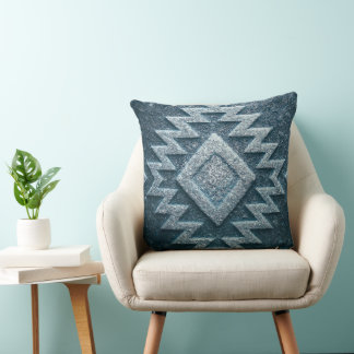 Almofada Boho Navajo Tribal Throw Pillow