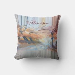 Almofada Boho Personalizado Aquarela Árvores de Outono List
