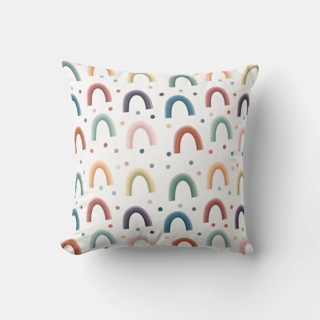 Almofada Boho Rainbow (Frente)