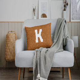 Almofada Boho Rustic Textura Madeira marrom personalizado