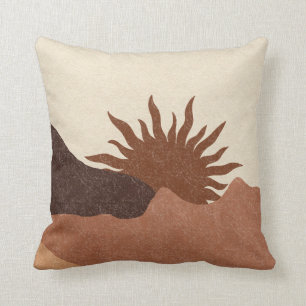 Almofada Boho Terracotta Desert Sun