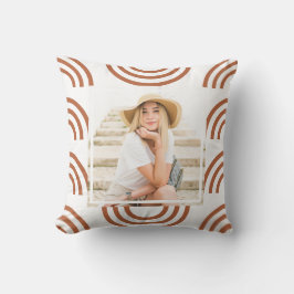 Almofada Boho Terracotta Rainbow Photo