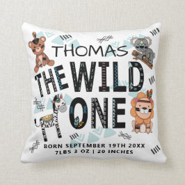 Almofada Boho Wild One Birds