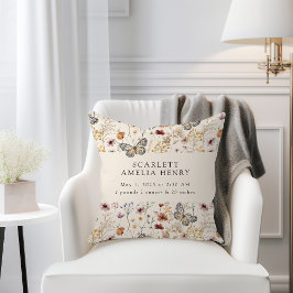 Almofada Boho Wildflower Baby Birds Stats