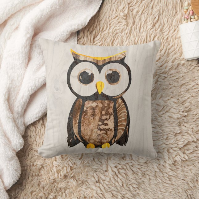 Almofada Bois - Chouette - Owl (Cobertor)
