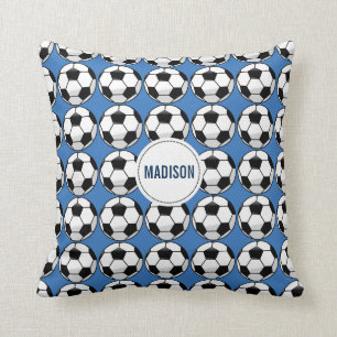 Almofada Bola de Futebol Personalizada com Nome e Número d