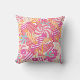 Almofada Bolachas Lollipop Rosa