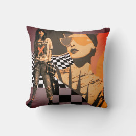 Almofada Bold Voices, Soft Spaces" Throw Pillow