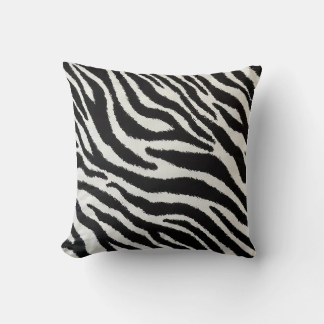 Almofada Bold Zebra Stripes Pillow (Frente)