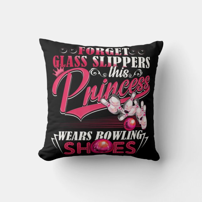 Almofada Boliche Divertida Para Mulheres Meninas Crianças M (Frente)