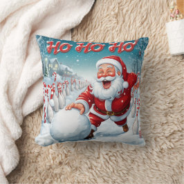 Almofada Boliche do Papai Noel Personalizado