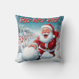 Almofada Boliche do Papai Noel Personalizado