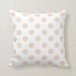 Almofada Bolinhas Tan<br><div class="desc">Bolinhas em tons de branco</div>