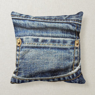 Almofada Bolso de calças de ganga