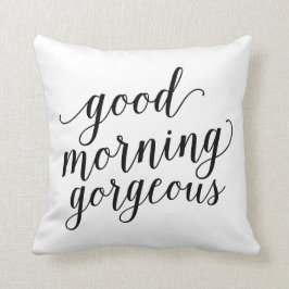 Almofada Bom dia, maravilhoso | TRAVESSEIRO DECORATIVO