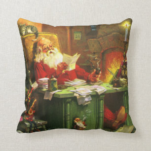 Almofada Bom Papai Noel idoso