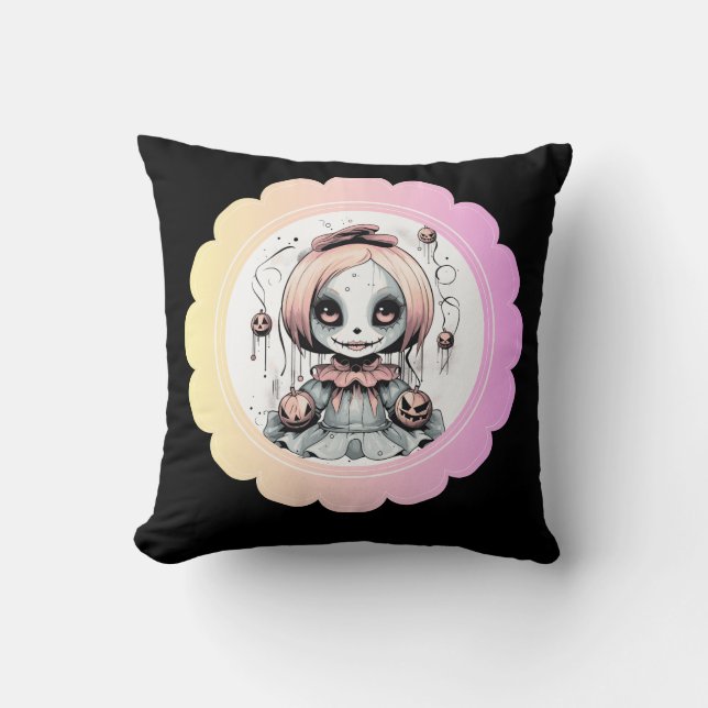 Almofada Boneca Rag e Personalizada (Frente)