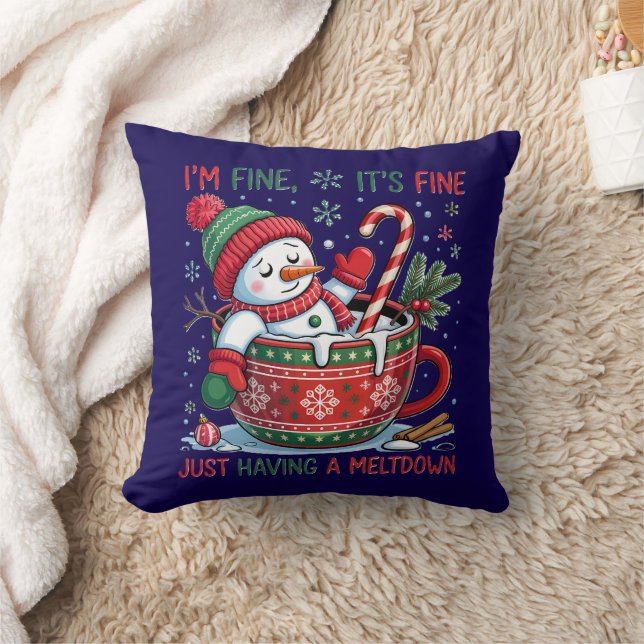 Almofada Boneco de Neve (Cobertor)