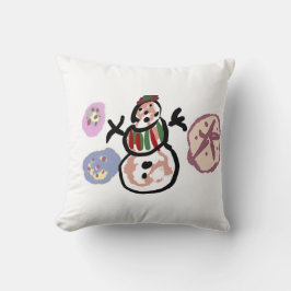 Almofada Boneco de neve doce