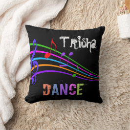 Almofada Bonita música ama Dance nos travesseiro personaliz