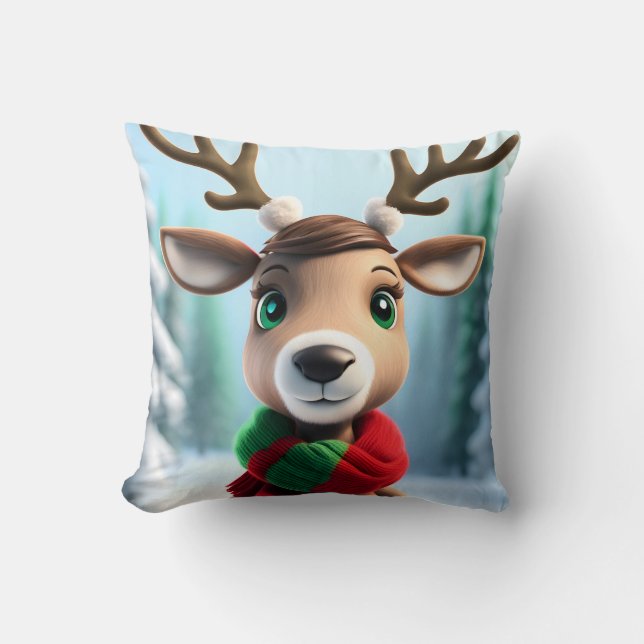 Almofada Bonita Reindeer (Frente)