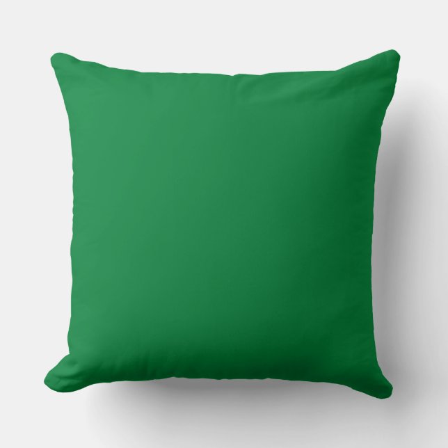 Almofada Bonitinho vazio verde e extra decorativo (Frente)