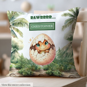 Almofada Bonito Chapéu Em Breve Dinossauro Personalizado Pr