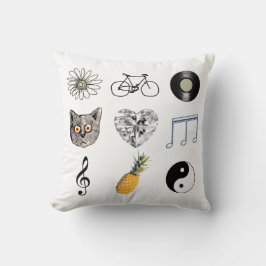 Almofada bonito ideia de tema feminino