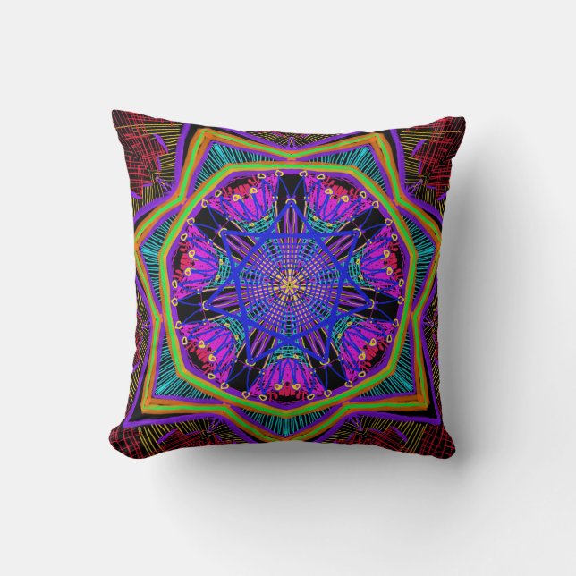 Almofada Bonito Mandala - Padrão de cheio (Frente)
