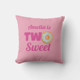 Almofada Bonito personalizado, duas Rosquinhas segundos ani