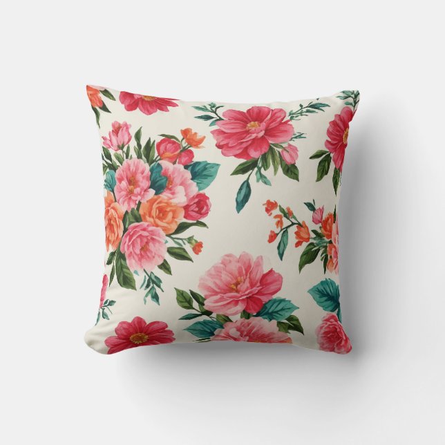 Almofada Bonito prática decorativa ocular floral (Frente)