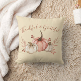 Almofada Bonito Watercolor Pumpkins outono