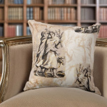 Bonitos jovens romanos em uma procissão festiva