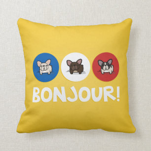 Almofada Bonjour!