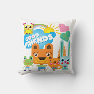 Almofada Bons Amigos Animais